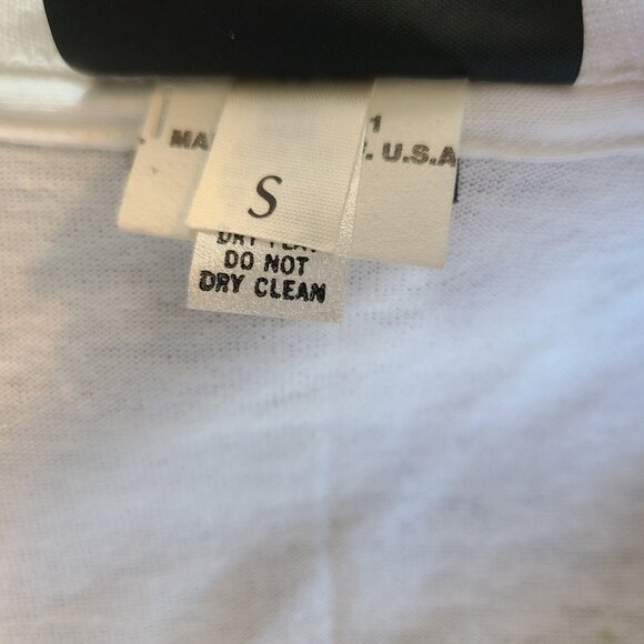 Vintage Tony Ward Rare Xperiance Western TShirt Sz S Fringe Conchos Leather Stud - Picture 5 of 10